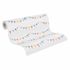 Non-woven wallpaper kids garland cream colourful 77171-1 2