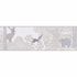Wallpaper border kids forest animals cream grey 77175-2 3