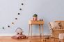 Non-woven wallpaper kids plain textile look grey 77178-6 4