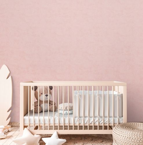 Vliestapete-Kinder-Einfarbig-Textiloptik-Rosa-77179-2-63223022_2