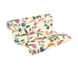 Non-woven wallpaper flowers leaves cream colourful 78211-1 4