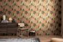 Non-woven wallpaper art abstract green orange 78214-3 6