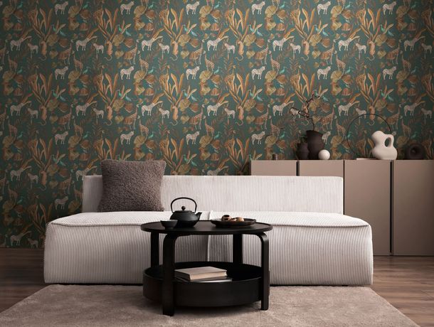 Vliestapete-Blaetter-Tiere-Exotisch-Gruen-Braun-78218-2-63223112_5