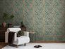 Vliestapete-Blattmuster-Ranken-Braun-Blau-78223-2-63223125_5 1