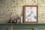 Non-woven wallpaper leaf pattern beige green 78223-3 5