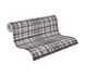 Non-woven wallpaper checked pattern black white 78224-4 4