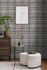 Non-woven wallpaper checked pattern black white 78224-4 6