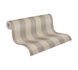 Non-woven wallpaper stripes pattern beige grey 78226-4 4