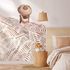 Photo wallpaper painting woman lines white brown 81643 1
