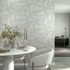 Non-woven wallpaper waves abstract grey pearl shine 35501 2