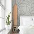 Non-woven wallpaper waves abstract grey white gloss 35504 5
