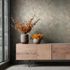 Non-woven wallpaper wood look blue copper metallic 35512 7
