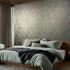 Non-woven wallpaper wood look blue copper metallic 35512 6