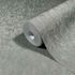 Non-woven wallpaper plain plaster look grey 35528 9