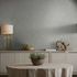 Non-woven wallpaper diamond grey cream metallic 35538 2