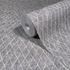 Non-woven wallpaper diamond grey cream metallic 35538 10