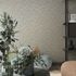 Non-woven wallpaper diamond brown blue metallic 35539 10