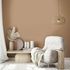 Non-woven wallpaper concrete look light brown 35542 1