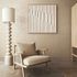Non-woven wallpaper circles cream beige metallic 35117 4