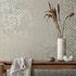 Non-woven wallpaper circles grey silver metallic 35118 1