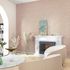Non-woven wallpaper circles beige silver metallic 35120 4