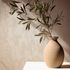 Non-woven wallpaper plain shabby beige gloss 35131 4