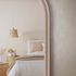 Non-woven wallpaper plain shabby beige grey gloss 35133 4