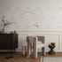 Non-woven wallpaper ornaments cream beige grey 35147 1