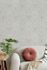 Non-woven wallpaper ornaments flowers beige grey red 35150 4