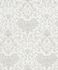 Non-woven wallpaper ornaments cream beige grey 35168 2