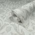 Non-woven wallpaper ornaments cream beige grey 35168 4