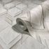 Non-woven wallpaper 3D effect wood look cream grey 81679 3