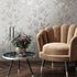 Non-woven wallpaper floral white beige silver 82459 1