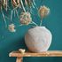 Non-woven wallpaper texture lines plain petrol blue 82482 1