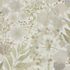 Non-woven wallpaper floral white green brown 10506-35 2