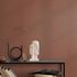 Vliestapete Uni Leinen Optik Modern Rot 10510-06 Raum 1