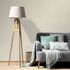 Vliestapete Uni Leinen Optik Modern Beige Grau 10510-38 Zimmer 5