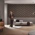 Wallpaper Guido Maria Kretschmer Graphic Black Bronze 1