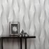 Tapete Guido Maria Kretschmer Grafik Silber Metallic Raum 1