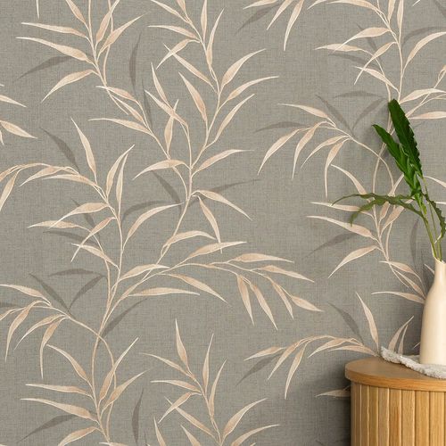 Tapete Guido Maria Kretschmer Floral Grau Braun 10528-11 Raum