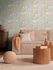 Vliestapete Floral Vintage Blau Orange 79061-6 Wohnzimmer 6