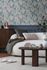 Vliestapete Blätter Blumen Floral Blau Lila 79062-1 Zimmer 5