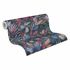 Vliestapete Blätter Blumen Floral Blau Rot 79062-3 Rolle 2
