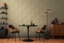 Vliestapete Blattmuster Dschungel Blau Beige 79063-2 Wohnzimmer 6