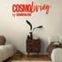 Vliestapete Uni Struktur Beige Gold Metallic 79065-1 COSMOLiving 1