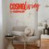 Vliestapete Betonoptik Shabby Creme Grau 79085-1 COSMOLiving 1