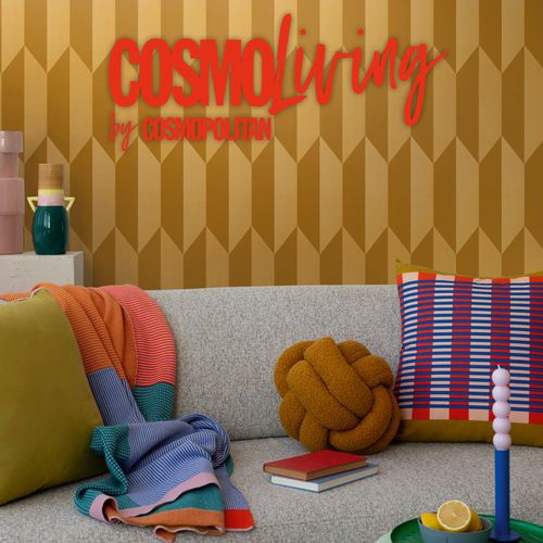 Vliestapete Grafisch 3D-Optik Gold Metallic 79086-6 COSMOLiving