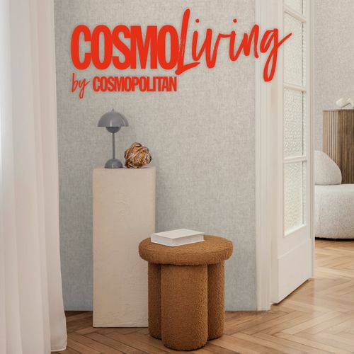 Vliestapete Uni Putzoptik Modern Hellgrau 79109-3 COSMOLiving