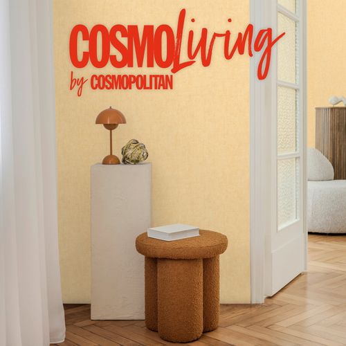 Vliestapete Uni Putzoptik Modern Gelb 79109-5 COSMOLiving