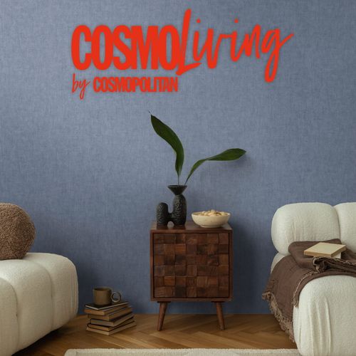 Vliestapete Uni Putzoptik Modern Blau 79110-2 COSMOLiving